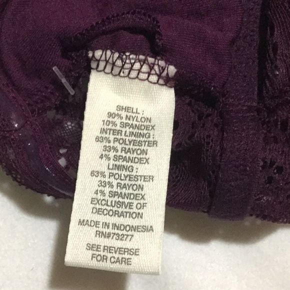 Mudd Pretty Little Layers Lace Bandeau Purple - Picture 5 of 6